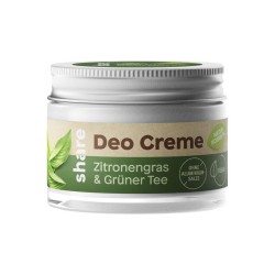 Share Lemongrass & green tea deodorant cream